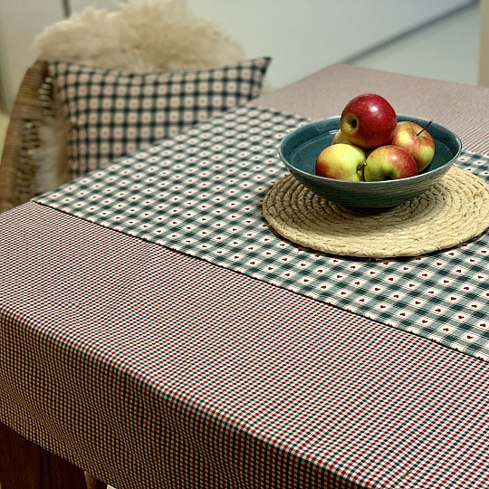 Dekorativna prevleka za vzglavnik OSLO MINI KÁRO