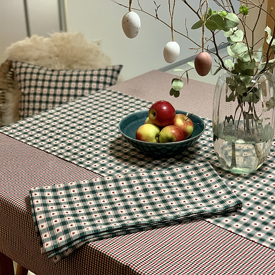 Prt in šal MAXI CORET zelen