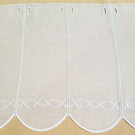 Zavesa za vitraž GERSTER 11883 bela