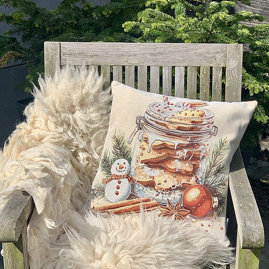 Božični okrasni pokrov BOŽIČNA ŠKATLA