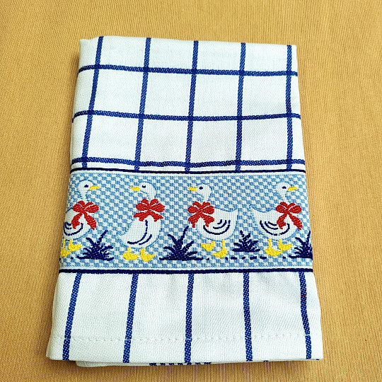 Brisače GRANDMA WHITE GOOSE z pentljo