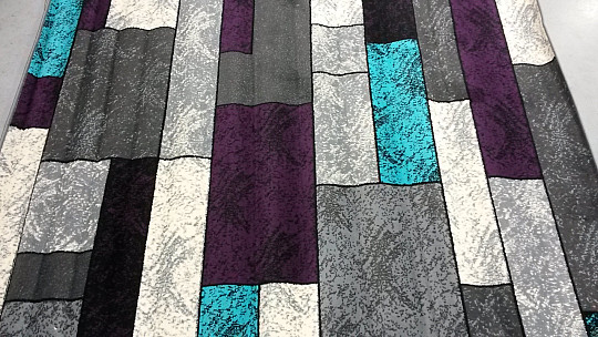 Preproga AMAZON 1 sivo vijolična