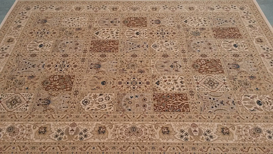 Volnena klasična preproga DIAMOND ORIENT krem kaseta