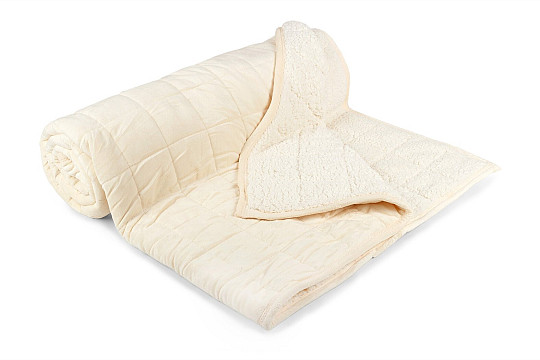 Odeja iz mikrovlaken EXTRA SOFT SHEEP krem šiv