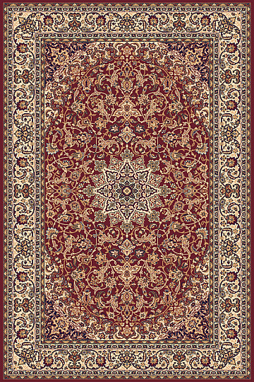 kos tepih SOLID 55 rdeč