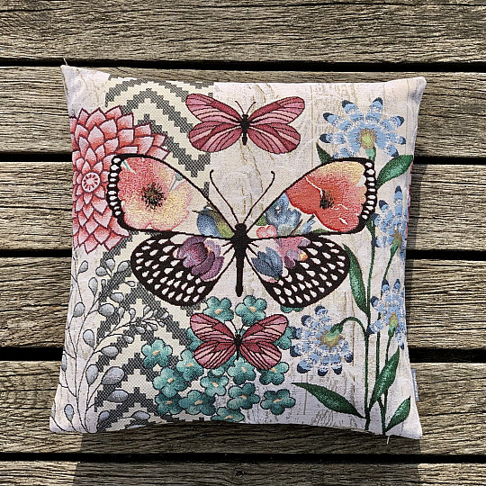 Prevleka za blazino iz tapiserije FEEL BUTTERFLY 1