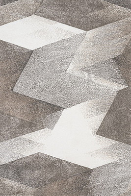 Delna preproga VEGAS HOME siva/bela