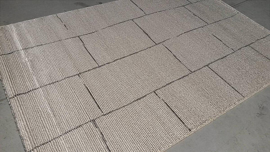 Dizajnerska volnena preproga PERLA geo