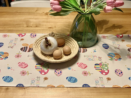 Velikonočni prt KRASLICE