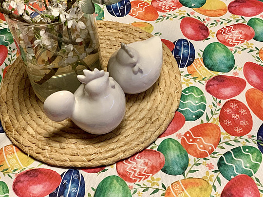 Velikonočni pogrinjek VESELE KRASLICE