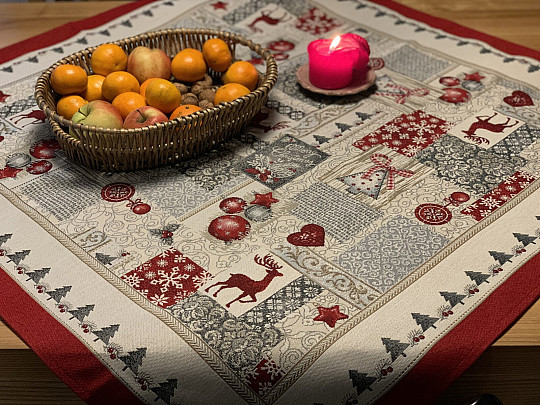 Tapiserija prt, šal MERRY CHRISTMAS