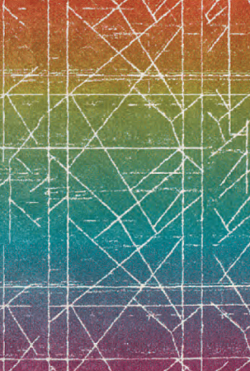 Preproga PLAY z geometrijskim vzorcem