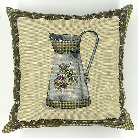 Goblen prevleka za blazino OLIVE POT