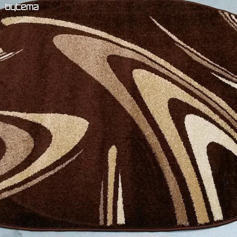 Ovalna preproga COFFEE rjava