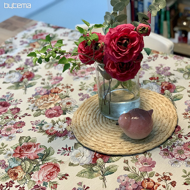 Tapiserija prt, šal Bouquet