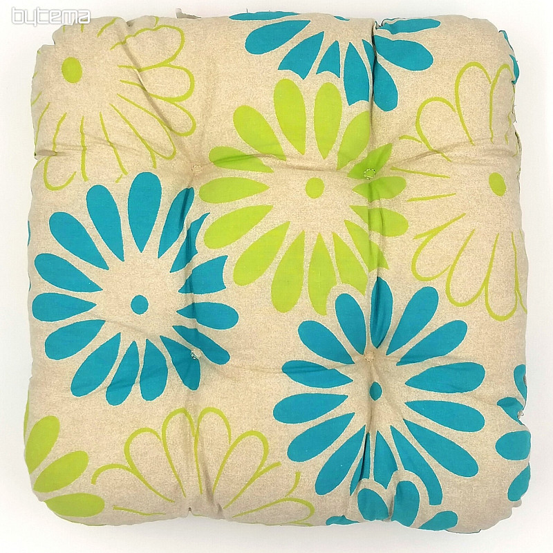 Sofa cvet modro-zelena