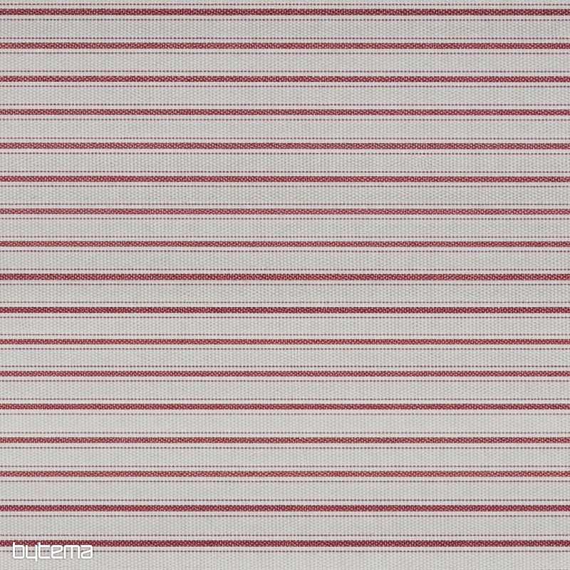 Dekorativna tkanina Iris stripes - bordo 65