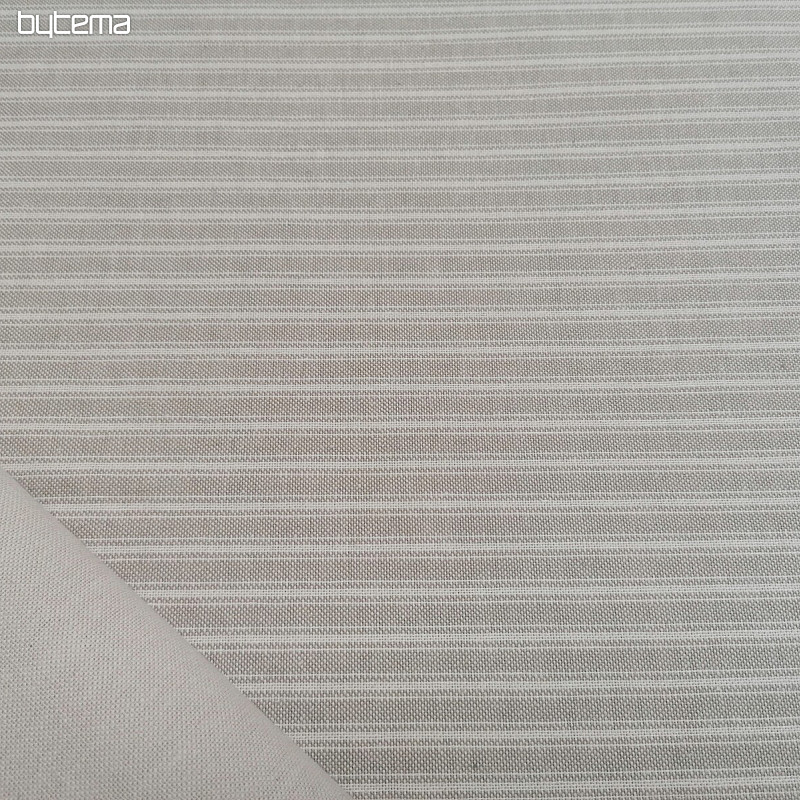 Dekorativna tkanina Iris stripes - bež 50