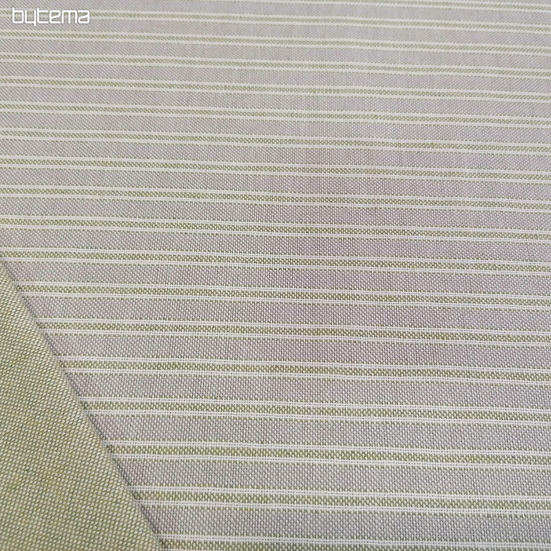 Dekorativna tkanina Iris stripes - zelena 66