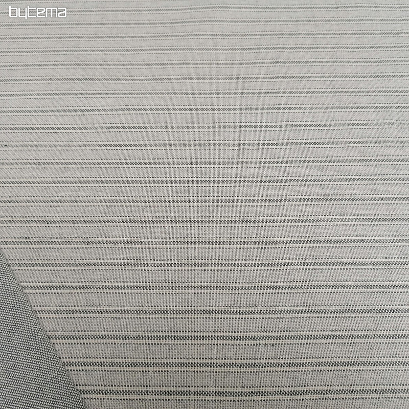 Dekorativna tkanina Iris stripes - siva 72