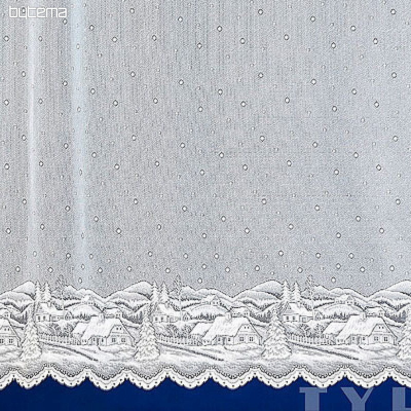 Žakard zavesa - ZIMSKA POKRAJINA A383101