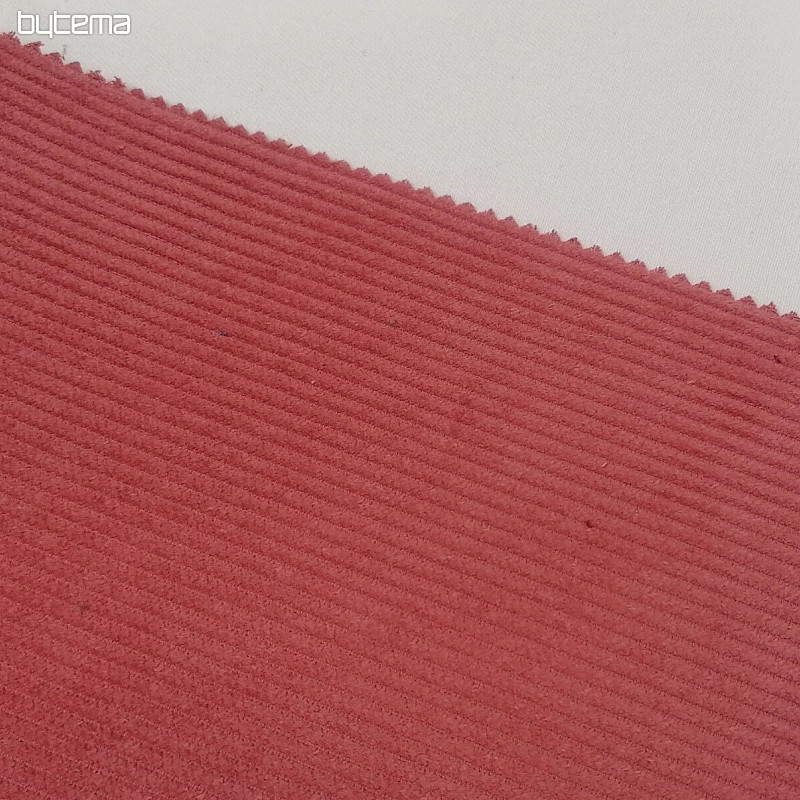 Velvet bombažna tkanina - paprika