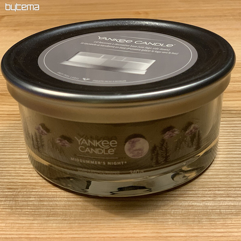 sveča YANKEE CANDLE dišava MIDSUMMER&#39;S NIGHT TUMBER MEDIUM 5 WICKS