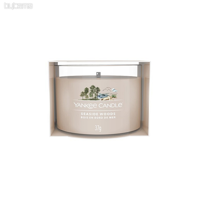 sveča YANKEE CANDLE dišava SEASIDE WOODS GLASS 37g