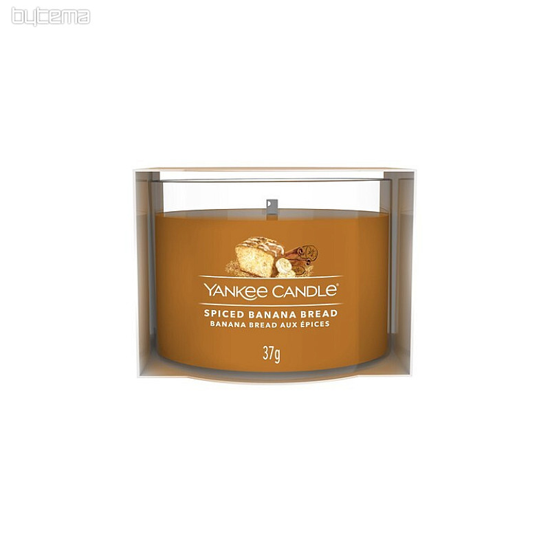 sveča YANKEE CANDLE dišava ZAČIMBEN BANANIN KRUH kozarec 37g
