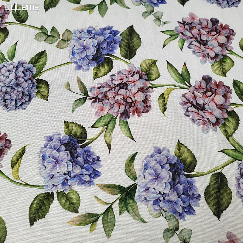 Dekorativna tkanina HYDRANGEA VIJOLIČNA