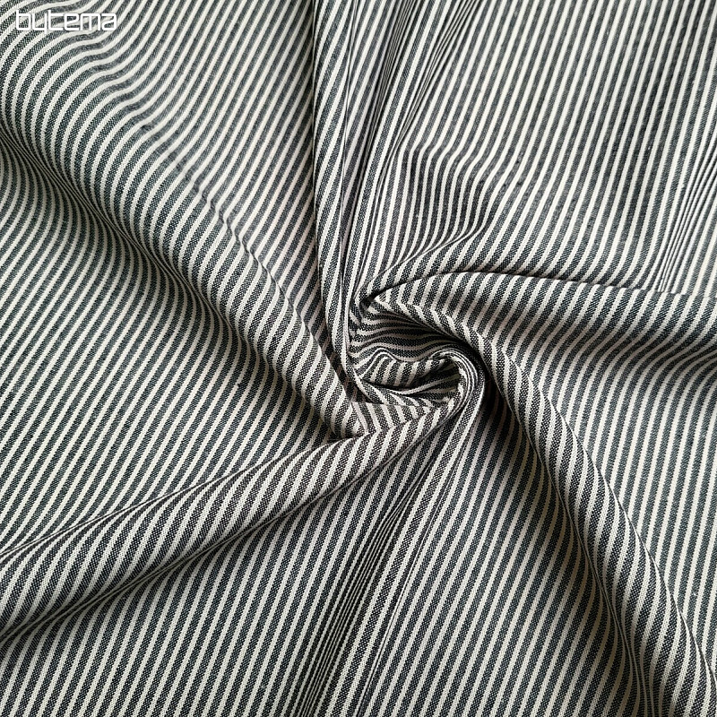 Bombažna tkanina BLACK STRIPE