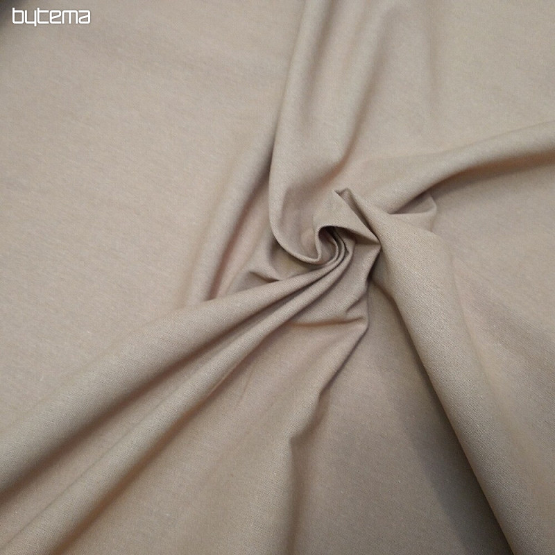 Bombažna tkanina TEINTURE CARAMEL