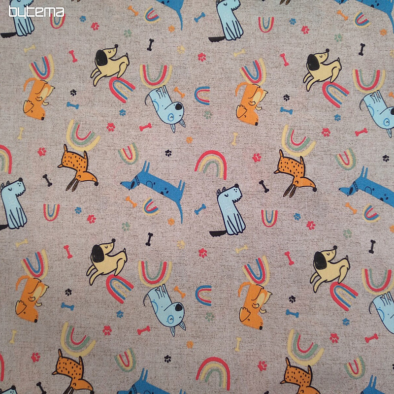 Dekorativna tkanina DOG&#39;S DREAM
