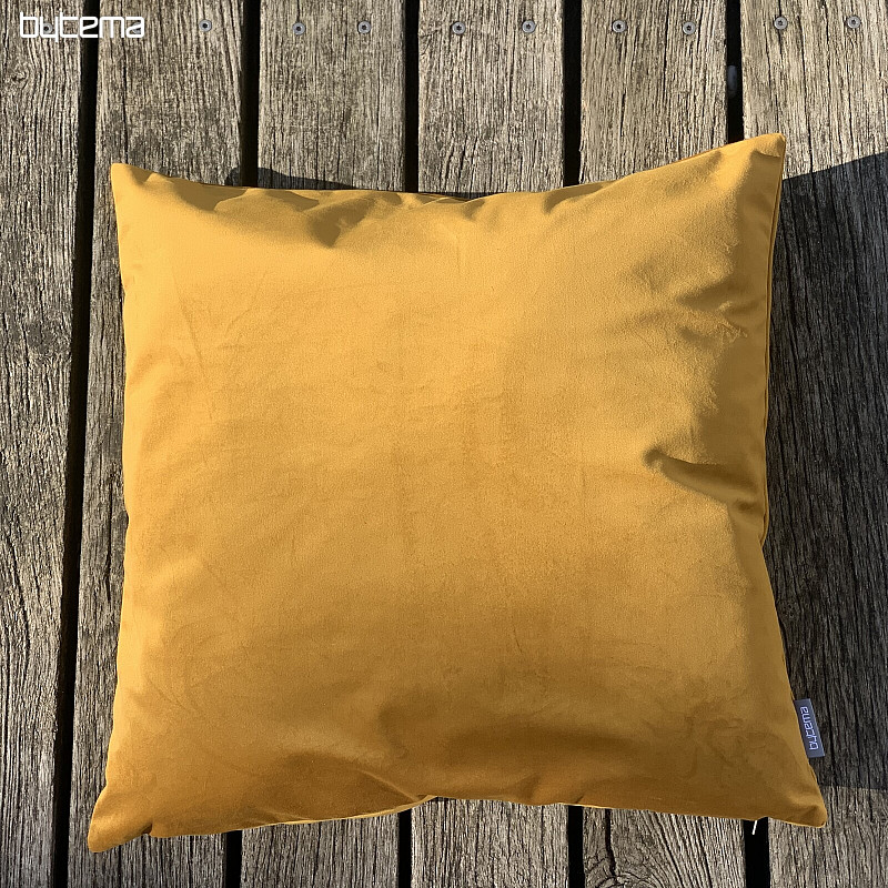 Žametna prevleka RIVIERA MUSTARD