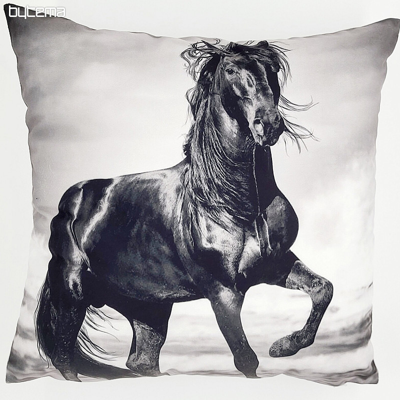 Okrasna prevleka za blazino BLACK HORSE