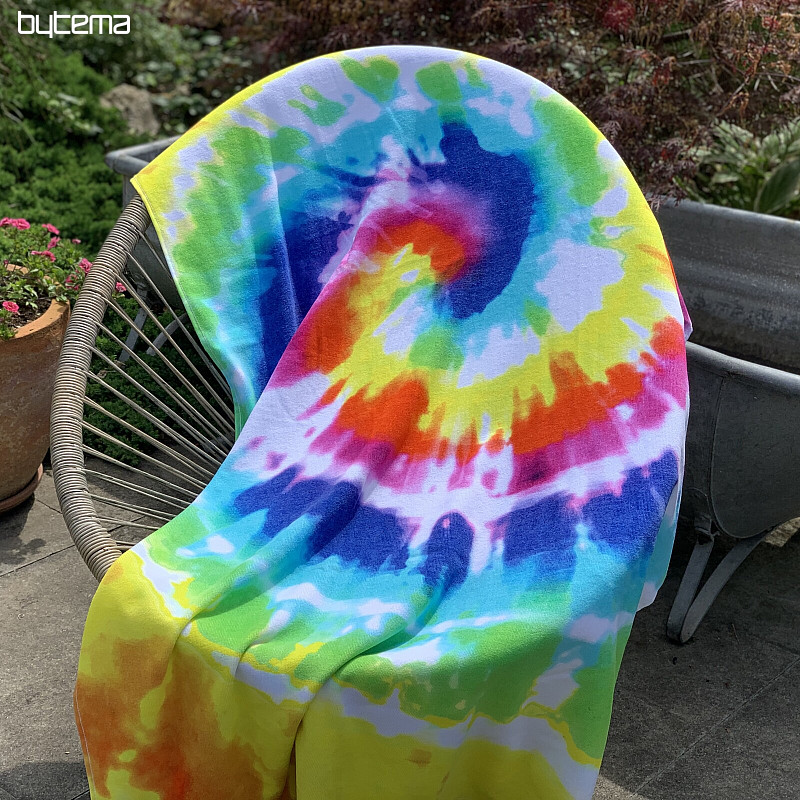 Brisača za plažo RAINBOW SWIRL