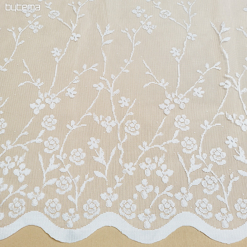 Žakard zavesa FLOWERS