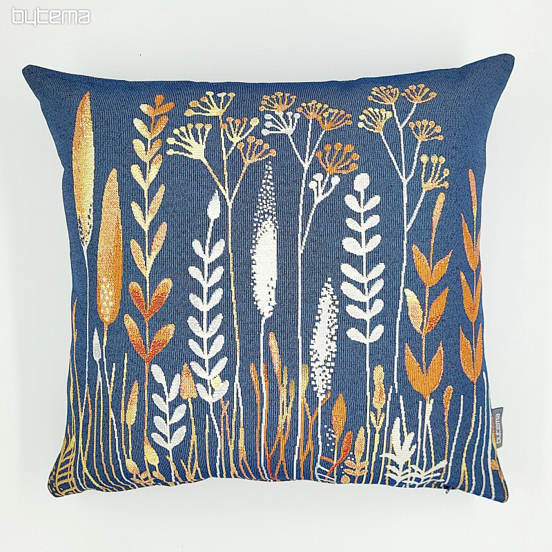 Prevleka za blazino WILD MEADOW modra