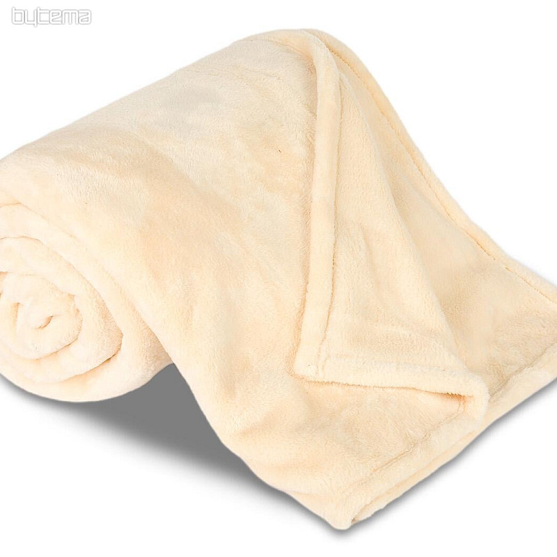 Odeja iz mikroflanela CREAM smooth
