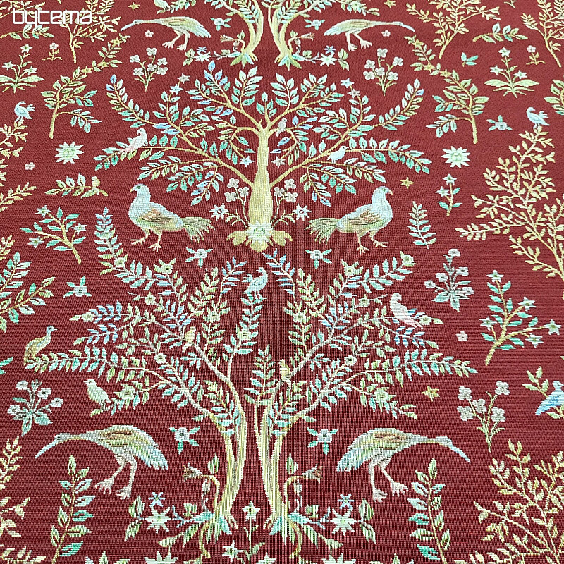 Blago za tapiserije WILLIAM MORRIS bordo