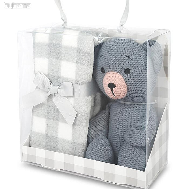 Otroški darilni set KNITTED TEDDY