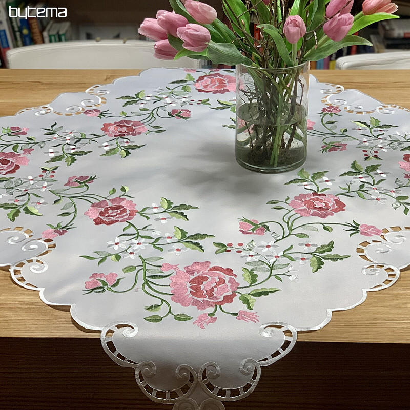 Vezen prt in šal ROSE