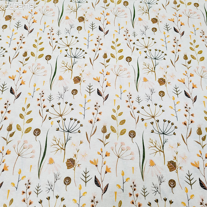 Dekorativna tkanina MEADOW krem