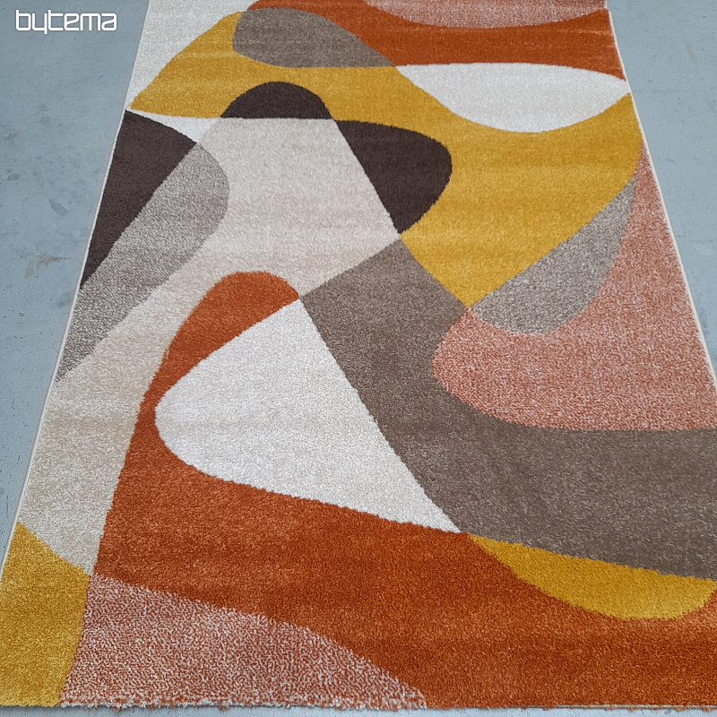 Moderna kosovna preproga Achat 618 rust/cream