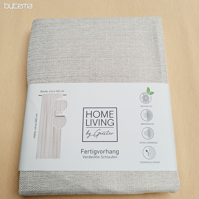 Luksuzna že izdelana zavesa HOME LIVING bež