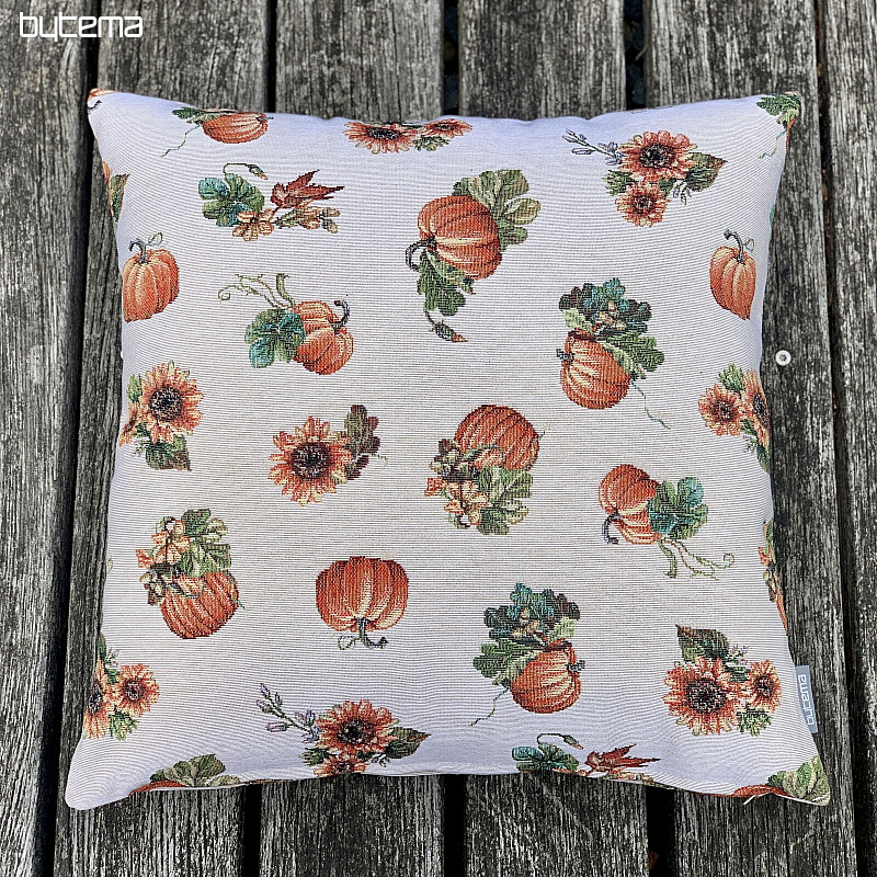 Prevleka za vzglavnik iz tapiserije PUMPKIN PICKUP
