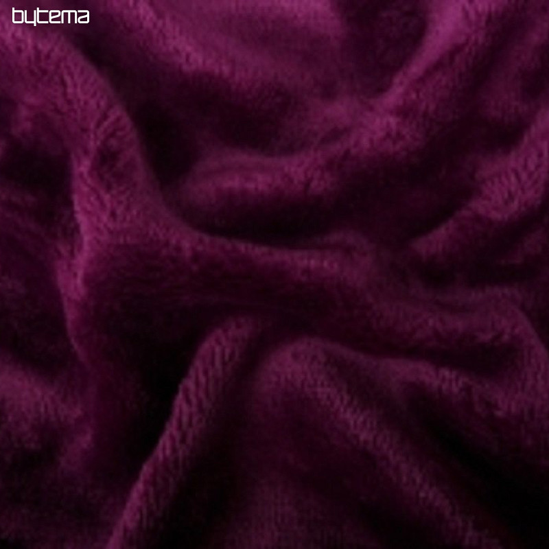 Mikroflanelasta rjuha SLEEP WELL temna. vijolična