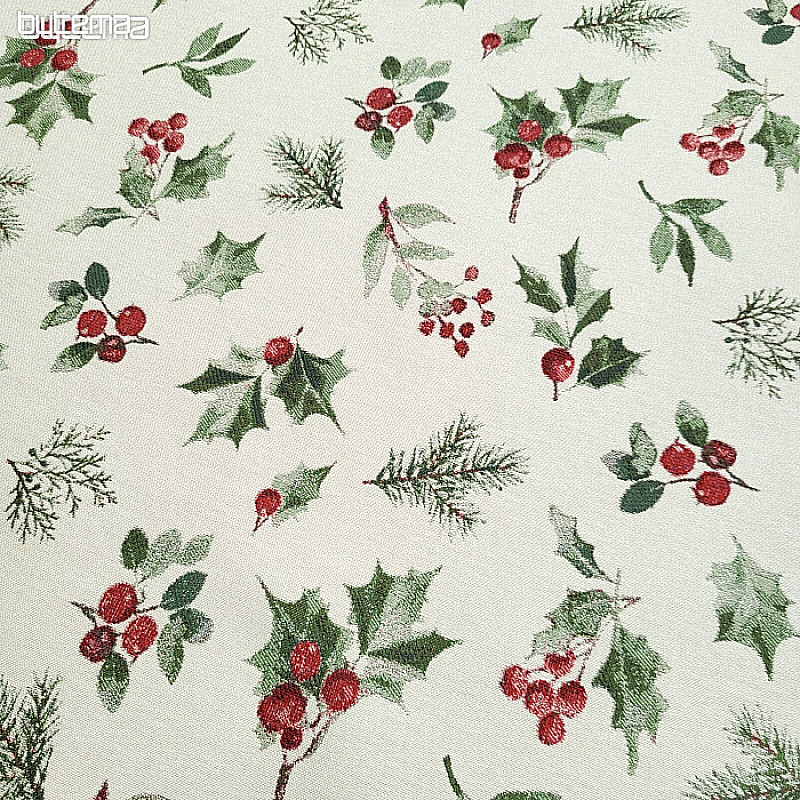 Luksuzna dekorativna tkanina HOLLY GREEN