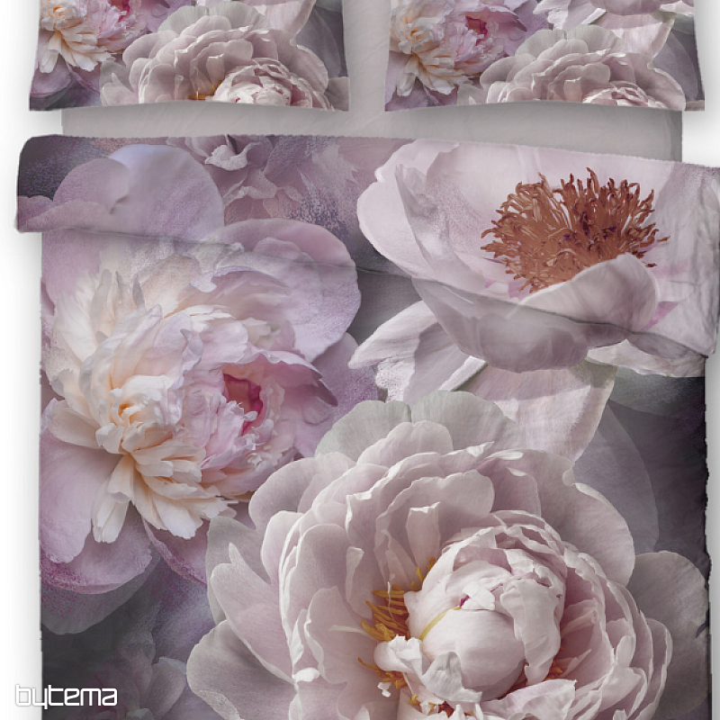 Posteljnina iz mikroflanela PEONY