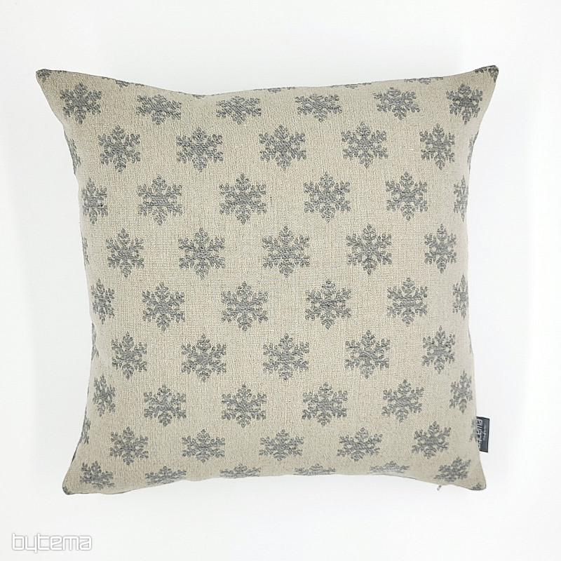 Luksuzna dekorativna prevleka FLAKES GREY B